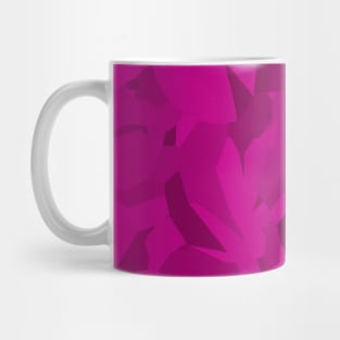 Bright Pink Abstract Pattern Mug